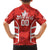 Custom Canada Rugby Family Matching Long Sleeve Bodycon Dress and Hawaiian Shirt Canada Flag Maple Leaf - Wonder Print Shop