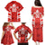 Custom Canada Rugby Family Matching Puletasi and Hawaiian Shirt Canada Flag Maple Leaf - Wonder Print Shop