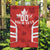 Custom Canada Rugby Garden Flag Canada Flag Maple Leaf - Wonder Print Shop