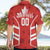 Custom Canada Rugby Hawaiian Shirt Canada Flag Maple Leaf - Wonder Print Shop