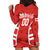 Custom Canada Rugby Hoodie Dress Canada Flag Maple Leaf - Wonder Print Shop