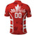 Custom Canada Rugby Polo Shirt Canada Flag Maple Leaf - Wonder Print Shop