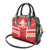 Custom Canada Rugby Shoulder Handbag Canada Flag Maple Leaf