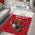 Custom Canada Rugby Area Rug Beaver Riding A Goose - Wonder Print Shop