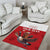 Custom Canada Rugby Area Rug Beaver Riding A Goose - Wonder Print Shop