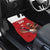 Custom Canada Rugby Car Mats Beaver Riding A Goose - Wonder Print Shop