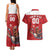 Custom Canada Rugby Couples Matching Tank Maxi Dress and Hawaiian Shirt Beaver Riding A Goose - Wonder Print Shop