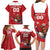 Custom Canada Rugby Family Matching Long Sleeve Bodycon Dress and Hawaiian Shirt Beaver Riding A Goose - Wonder Print Shop