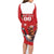 Custom Canada Rugby Family Matching Long Sleeve Bodycon Dress and Hawaiian Shirt Beaver Riding A Goose - Wonder Print Shop