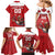 Custom Canada Rugby Family Matching Mermaid Dress and Hawaiian Shirt Beaver Riding A Goose - Wonder Print Shop