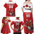 Custom Canada Rugby Family Matching Off Shoulder Maxi Dress and Hawaiian Shirt Beaver Riding A Goose - Wonder Print Shop