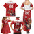 Custom Canada Rugby Family Matching Summer Maxi Dress and Hawaiian Shirt Beaver Riding A Goose - Wonder Print Shop