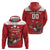 Custom Canada Rugby Hoodie Beaver Riding A Goose - Wonder Print Shop