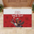 Custom Canada Rugby Rubber Doormat Beaver Riding A Goose - Wonder Print Shop