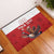 Custom Canada Rugby Rubber Doormat Beaver Riding A Goose - Wonder Print Shop