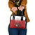 Custom Canada Rugby Shoulder Handbag Beaver Riding A Goose