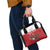 Custom Canada Rugby Shoulder Handbag Beaver Riding A Goose