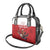 Custom Canada Rugby Shoulder Handbag Beaver Riding A Goose