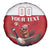 Custom Canada Rugby Spare Tire Cover Beaver Riding A Goose