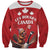 Custom Canada Rugby Sweatshirt Beaver Riding A Goose