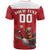 Custom Canada Rugby T Shirt Beaver Riding A Goose - Wonder Print Shop