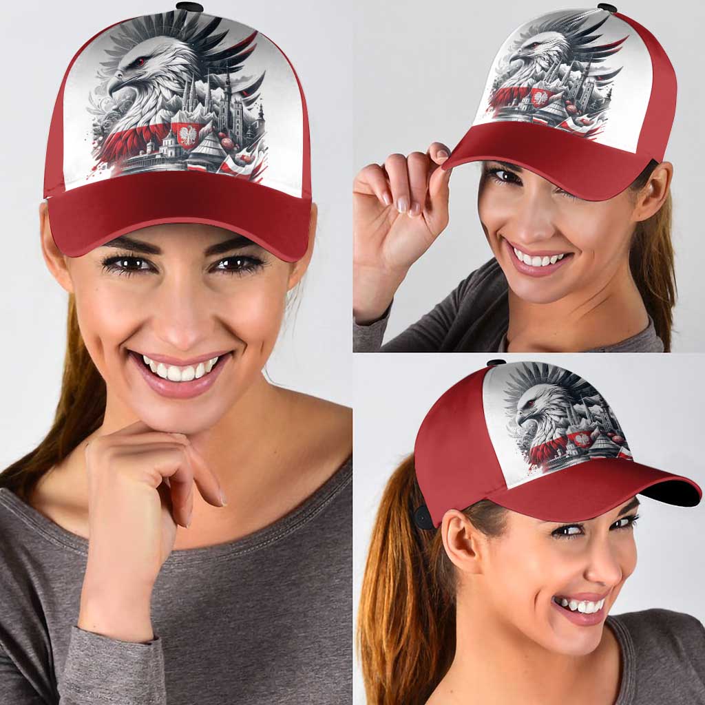 Poland Independence Day Classic Cap Polska Eagle Proud To Be Polish - Wonder Print Shop