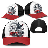 Poland Independence Day Mesh Trucker Cap Polska Eagle Proud To Be Polish - Wonder Print Shop