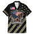 Custom Remembrance Day Family Matching Mermaid Dress and Hawaiian Shirt American Eagle With USA Flags - Wonder Print Shop