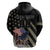 Custom Remembrance Day Hoodie American Eagle With USA Flags - Wonder Print Shop