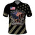 Custom Remembrance Day Polo Shirt American Eagle With USA Flags - Wonder Print Shop