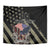 Custom Remembrance Day Tapestry American Eagle With USA Flags - Wonder Print Shop