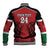 Custom Kenya Rugby Baseball Jacket African Lion Unique Style - Wonder Print Shop