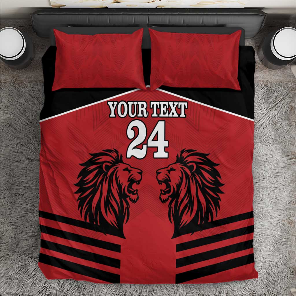 Custom Kenya Rugby Bedding Set African Lion Unique Style - Wonder Print Shop