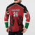 Custom Kenya Rugby Button Sweatshirt African Lion Unique Style - Wonder Print Shop