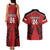 Custom Kenya Rugby Couples Matching Tank Maxi Dress and Hawaiian Shirt African Lion Unique Style - Wonder Print Shop