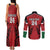 Custom Kenya Rugby Couples Matching Tank Maxi Dress and Long Sleeve Button Shirt African Lion Unique Style - Wonder Print Shop