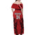 Custom Kenya Rugby Family Matching Off Shoulder Maxi Dress and Hawaiian Shirt African Lion Unique Style - Wonder Print Shop
