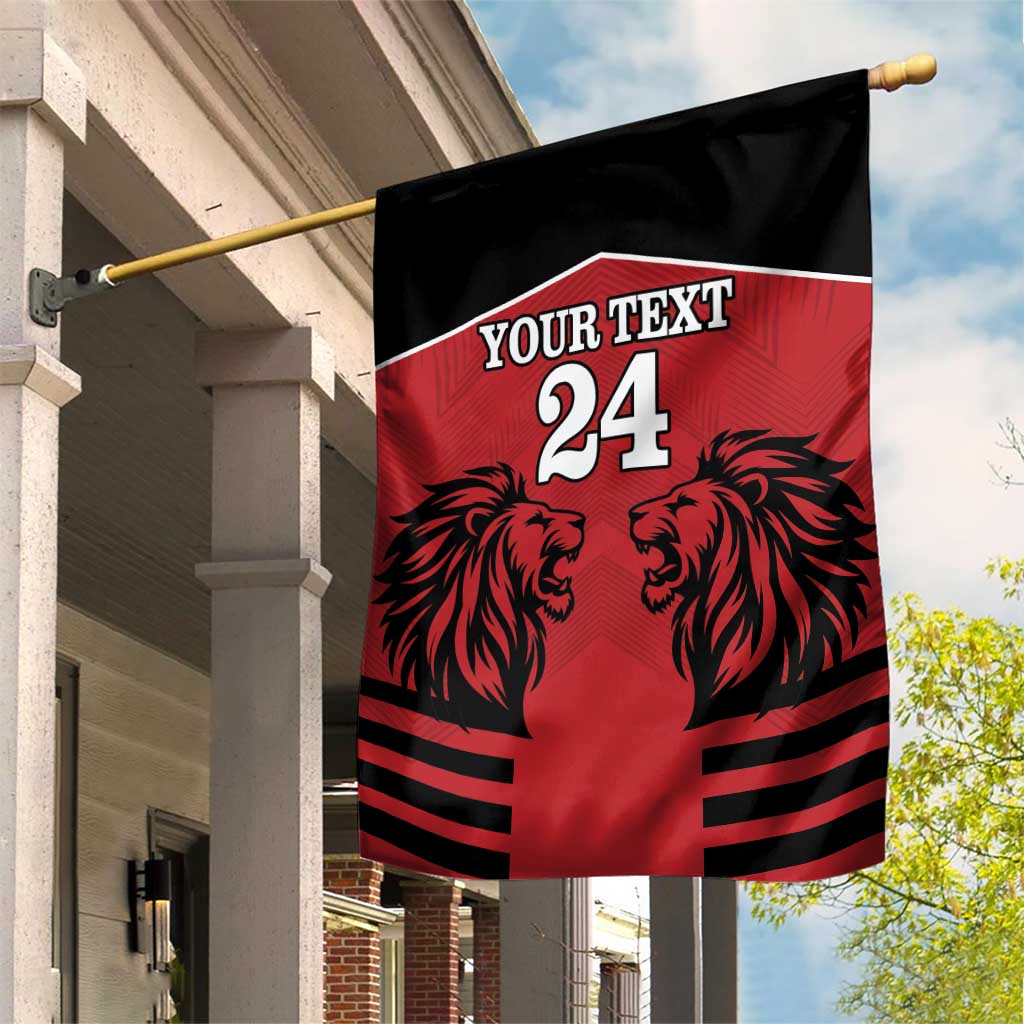 Custom Kenya Rugby Garden Flag African Lion Unique Style - Wonder Print Shop