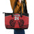 Custom Kenya Rugby Leather Tote Bag African Lion Unique Style - Wonder Print Shop