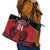 Custom Kenya Rugby Leather Tote Bag African Lion Unique Style - Wonder Print Shop