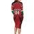 Custom Kenya Rugby Long Sleeve Bodycon Dress African Lion Unique Style - Wonder Print Shop