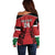 Custom Kenya Rugby Off Shoulder Sweater African Lion Unique Style - Wonder Print Shop