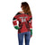 Custom Kenya Rugby Off Shoulder Sweater African Lion Unique Style - Wonder Print Shop