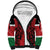 Custom Kenya Rugby Sherpa Hoodie African Lion Unique Style - Wonder Print Shop