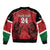 Custom Kenya Rugby Sleeve Zip Bomber Jacket African Lion Unique Style - Wonder Print Shop