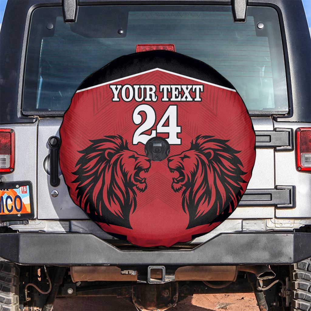 Custom Kenya Rugby Spare Tire Cover African Lion Unique Style - Wonder Print Shop