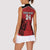 Custom Kenya Rugby Women Sleeveless Polo Shirt African Lion Unique Style - Wonder Print Shop