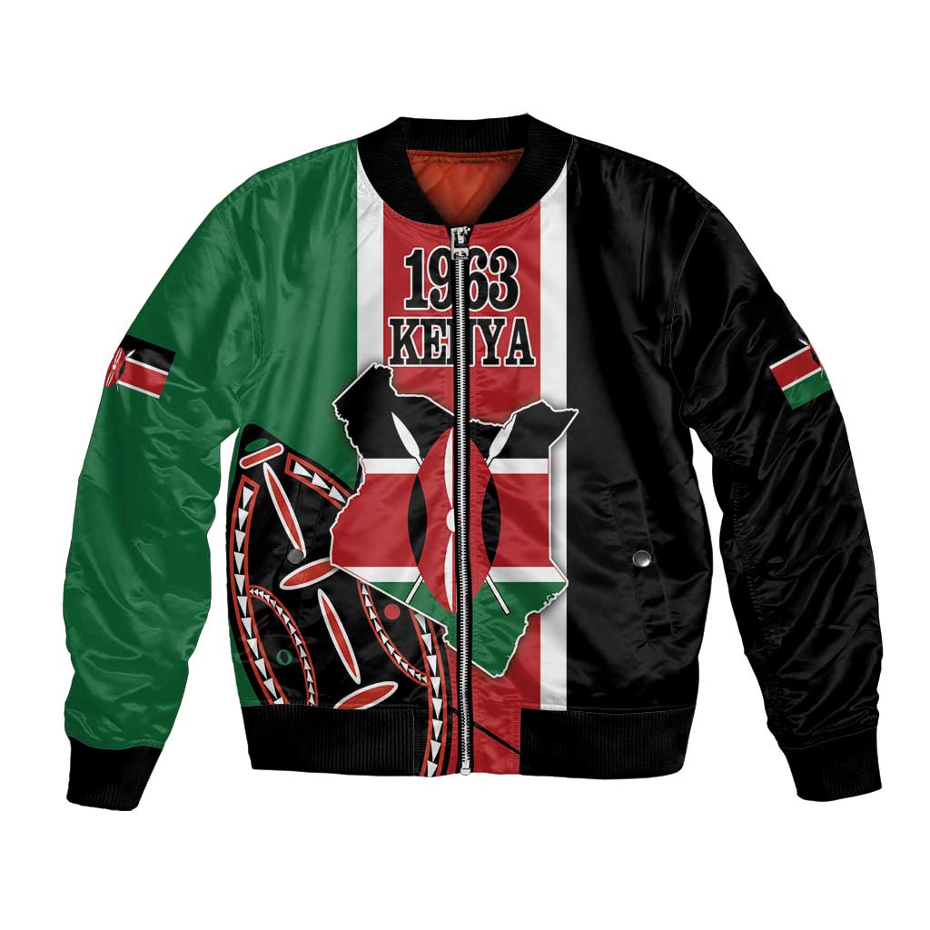 Personalized Kenya Independence Day Bomber Jacket Let Us All Pull Together - Wonder Print Shop