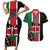 Personalized Kenya Independence Day Couples Matching Short Sleeve Bodycon Dress and Hawaiian Shirt Let Us All Pull Together - Wonder Print Shop