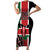 Personalized Kenya Independence Day Family Matching Short Sleeve Bodycon Dress and Hawaiian Shirt Let Us All Pull Together - Wonder Print Shop